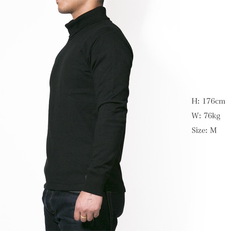 【IHTL-1702】ヘビーウエイトハイネックロングTシャツ