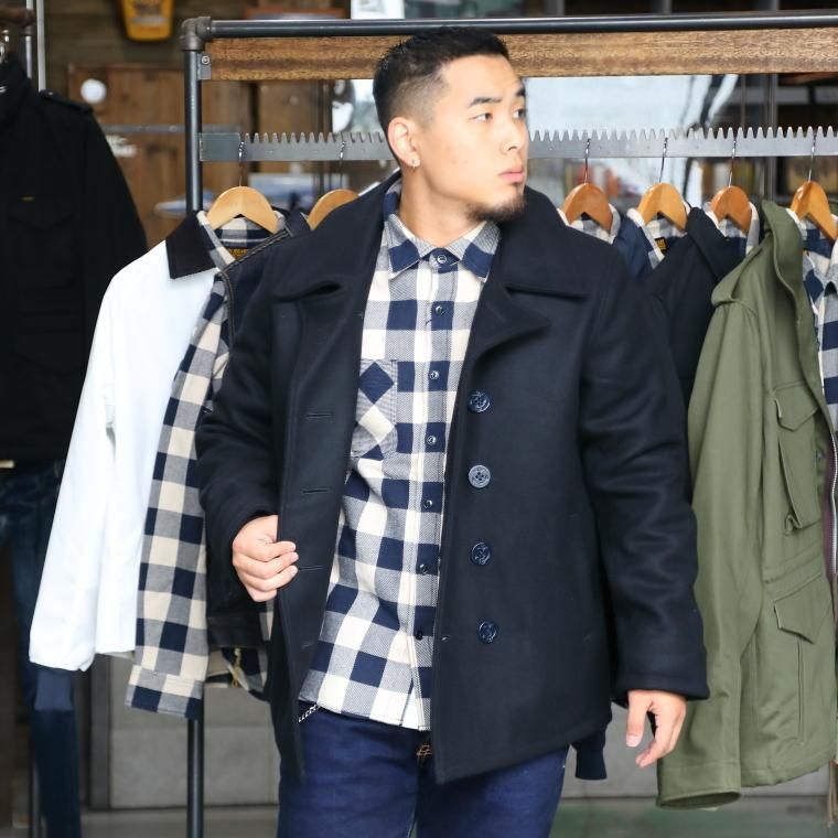 アイアンハート 撥水メルトン ウールピーコート IRON HEART アイアンハート 撥水メルトンウールPコート