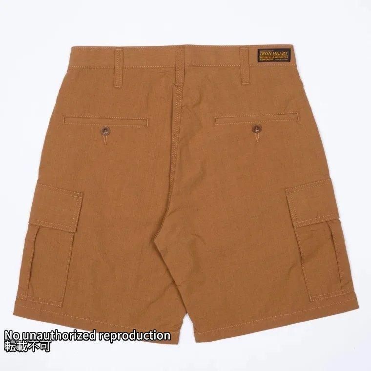 736】撥水加工リップストップカーゴショーツ