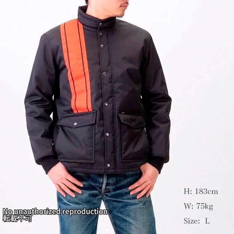 【定価10万円】　ENERGIE　レザージャケット　レーシングジャケット　L IHJ-137】レーシングジャケット