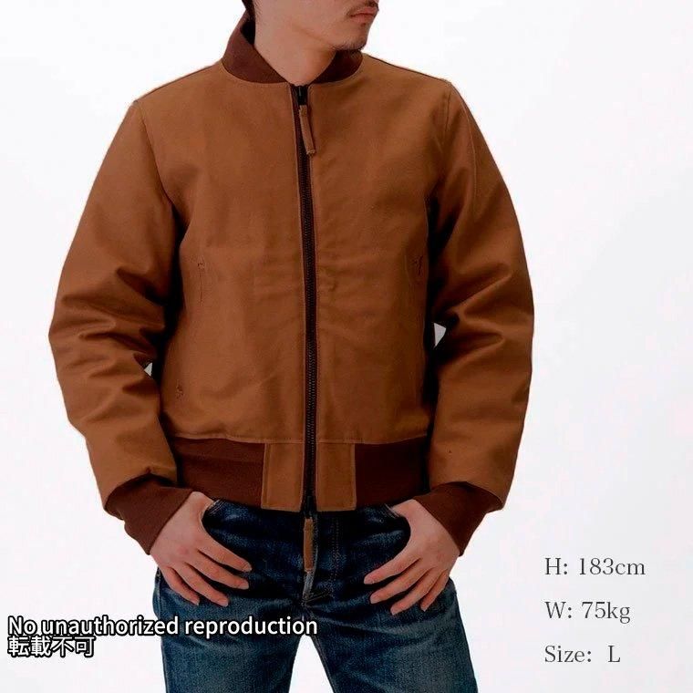 IHM-44】L-2Bタイプコットンダックジャケット IHM-44】L-2Bタイプコットンダックジャケット