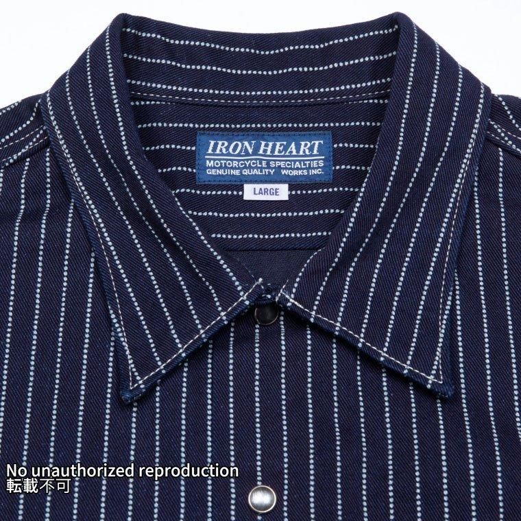 IHSH-416】10ozウォバッシュメカニックシャツ IHSH-416】10ozウォバッシュメカニックシャツ
