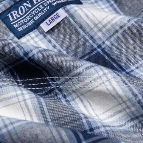 マドラスチェック半袖ウエスタンシャツ - IRON HEART THE WORKS WEB