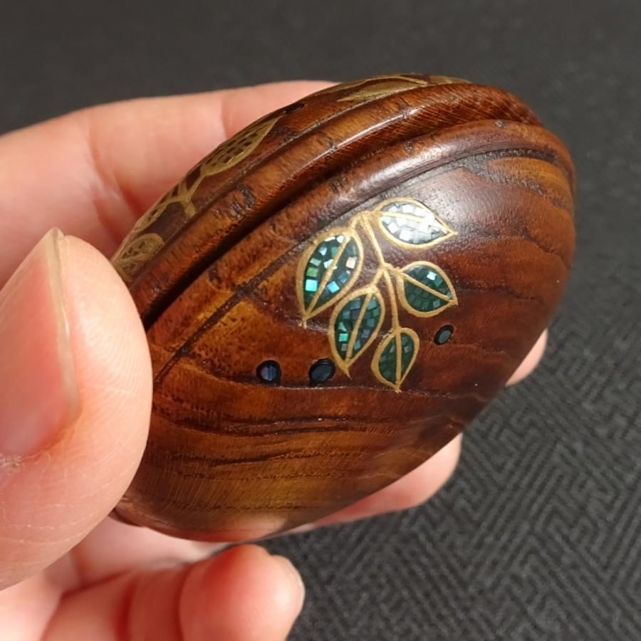 蒔絵屋・伯兆 森 蒔絵香合|和雑貨 翠 蒔絵屋・伯兆 森 蒔絵香合|和雑貨 翠