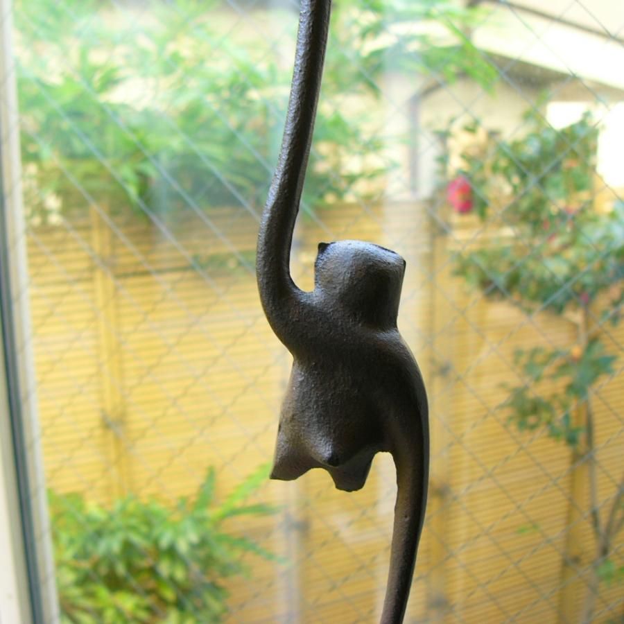深川製磁　超希少　猿　置物　フック 猿フック｜和雑貨翠