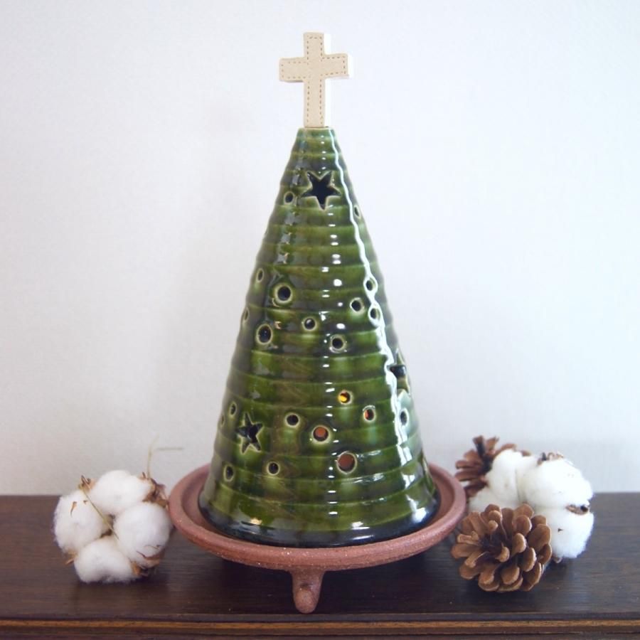 Pottery Barn クリスマス　キャンドル　クリスマスツリー　もみの木 Pottery Barn クリスマスキャンドルクリスマスツリーもみの木