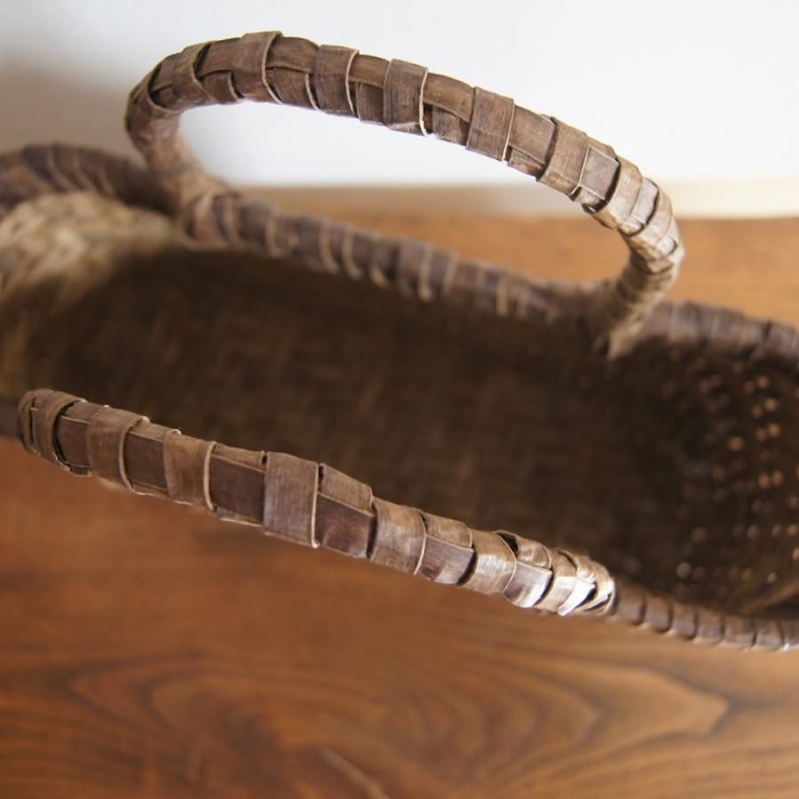 Kagocco Pepin くるみ籠バッグ (網代編み) Kagocco Pepin くるみ籠バッグ (網代編み)