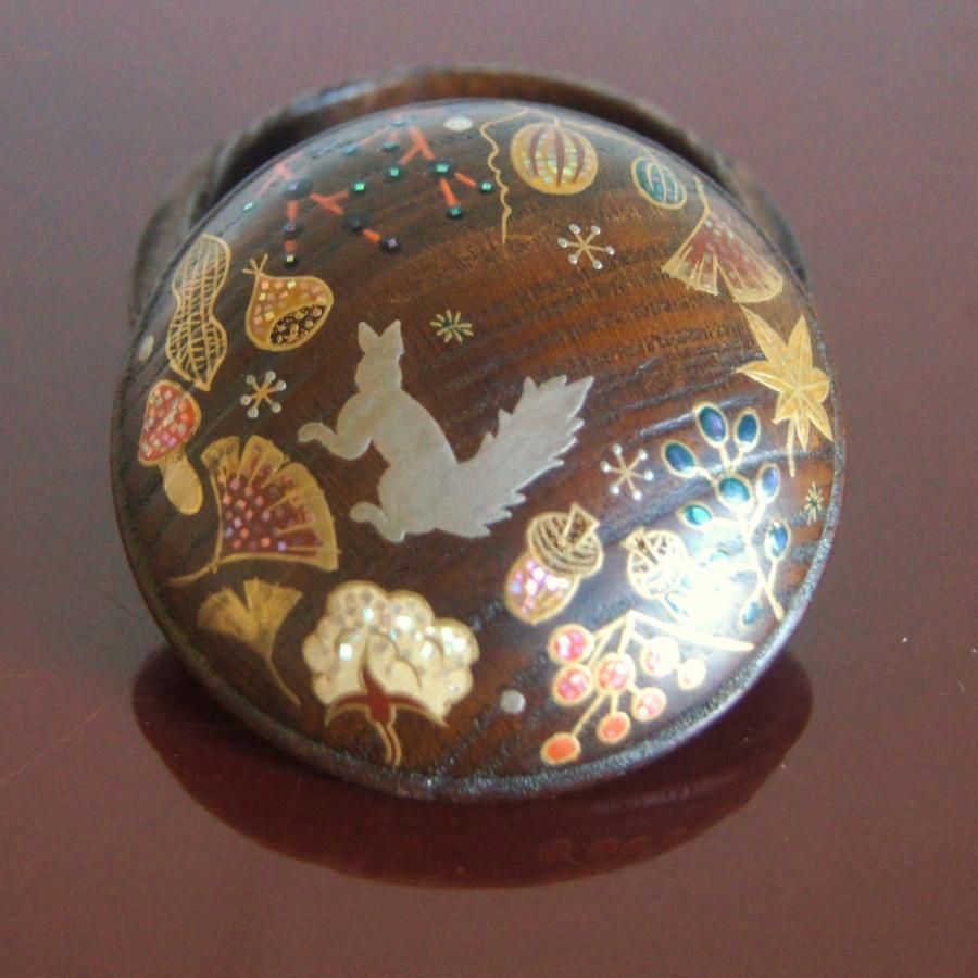 伯兆 ひめ玉手箱 春夏秋冬〈秋・木鼠〉|和雑貨 翠