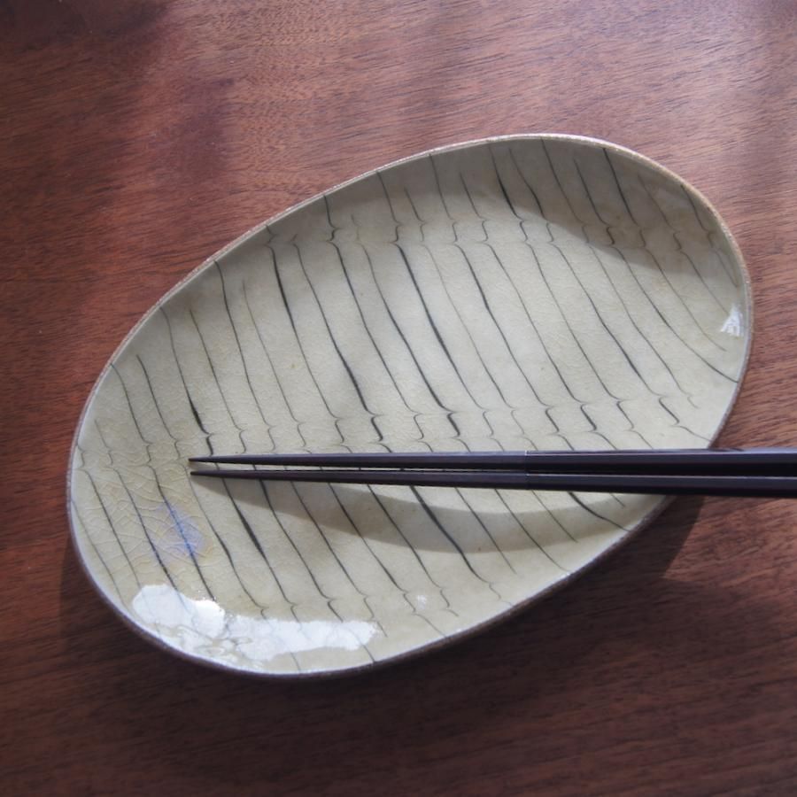 小石原焼スリップウェア四角皿／中皿/中鉢｜和食器・種類／和