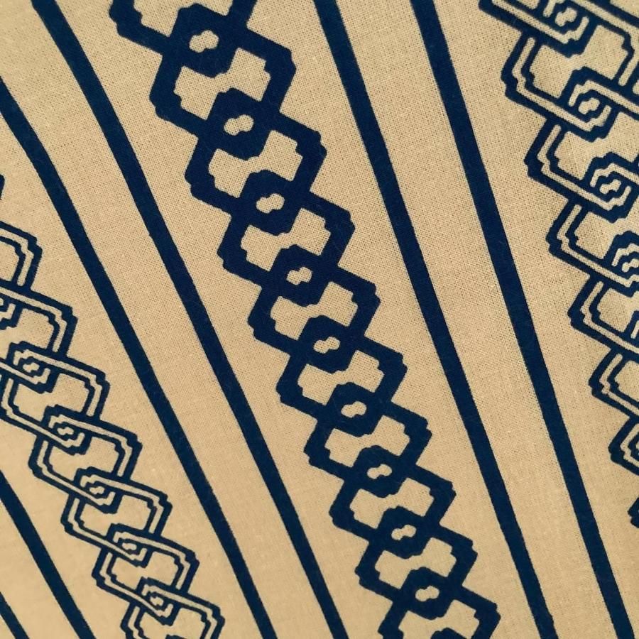 梨園染 手ぬぐい 吉原繋ぎ - 日本の美しい手仕事 和雑貨 翠