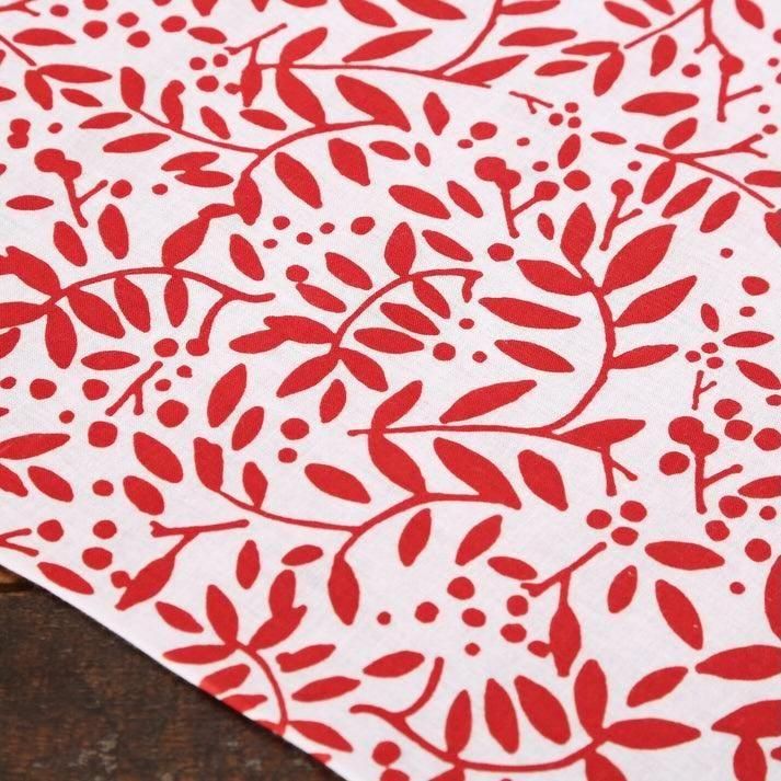 nugoo NEXT 手ぬぐい 南天 - 日本の美しい手仕事 和雑貨 翠｜Japanese