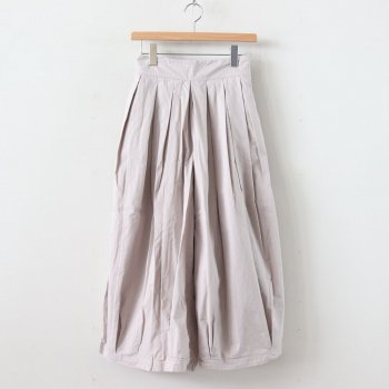 HARVESTY | ハーベスティ - CIRCUS CULOTTES 40 COMBED TWILL #GRAGE [A21609]