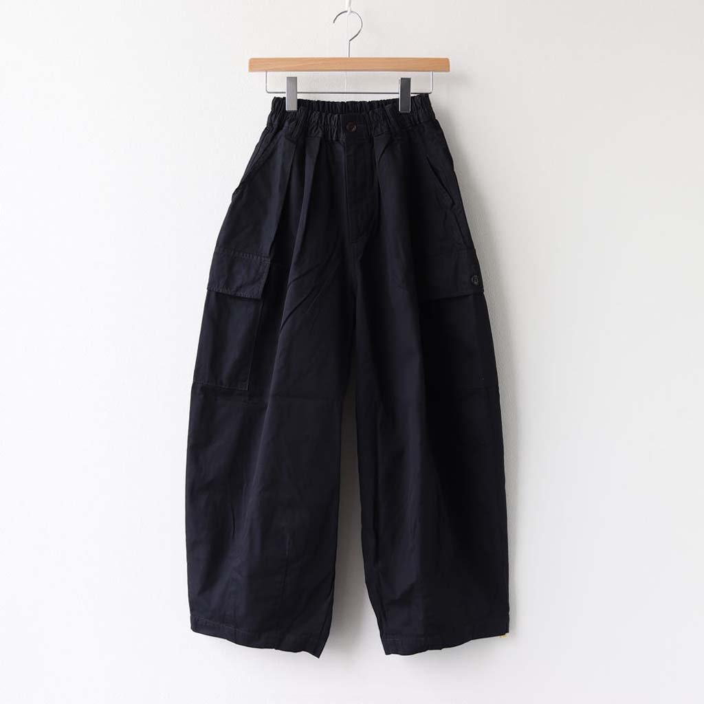 HARVESTY | ハーベスティ - CIRCUS CARGO PANTS 60/2 GABARDINE #BLACK