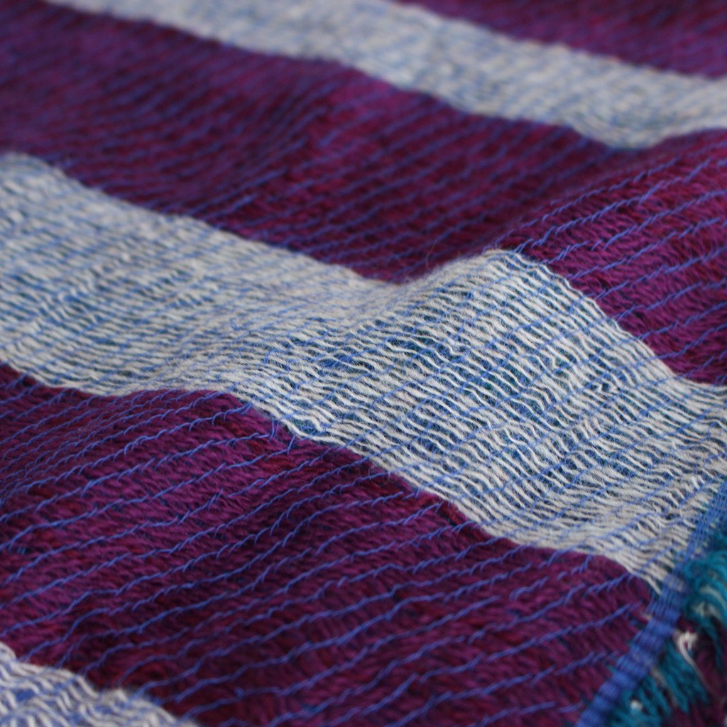 tamaki niime / roots shawl middle wool70% cotton30% #i
