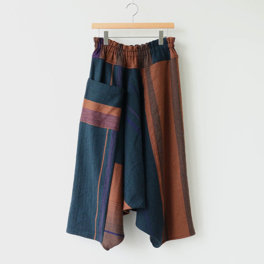 tamaki niime / tarun pants long wool70% cotton30% #c
