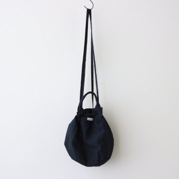 R&D.M.Co- OLDMAN'S TAILOR | オールドマンズテーラー _ GARMENT DYE DRAWSTRING BAG #NAVY [no.4816]