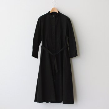 Atelier d'antan | アトリエダンタン _ ELIOT COTTON DRESS #BLACK [A232202TD476]