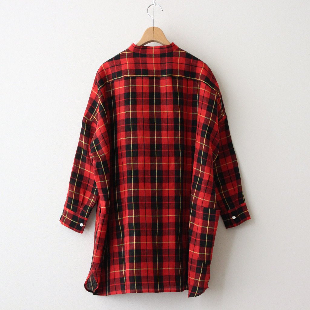 R&D.M.Co- OLDMAN'S TAILOR | オールドマンズテーラー _ LINEN TARTAN