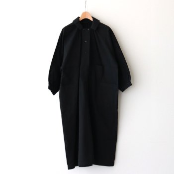 Atelier d'antan | アトリエダンタン _ LORGES COTTON DRESS #BK [A232221TD552]
