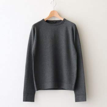 OLDMAN'S TAILOR R&D.M.Co- | オールドマンズテーラー _ C/CA ELBOW PATCH PULLOVER #CHARCOAL [no.5717]