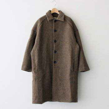 WOOL FELT GUN CLUB CHECK BOX COAT #GUN CLUB [NO.5875] _ OLDMAN'S TAILOR R&D.M.Co- | オールドマンズテーラー