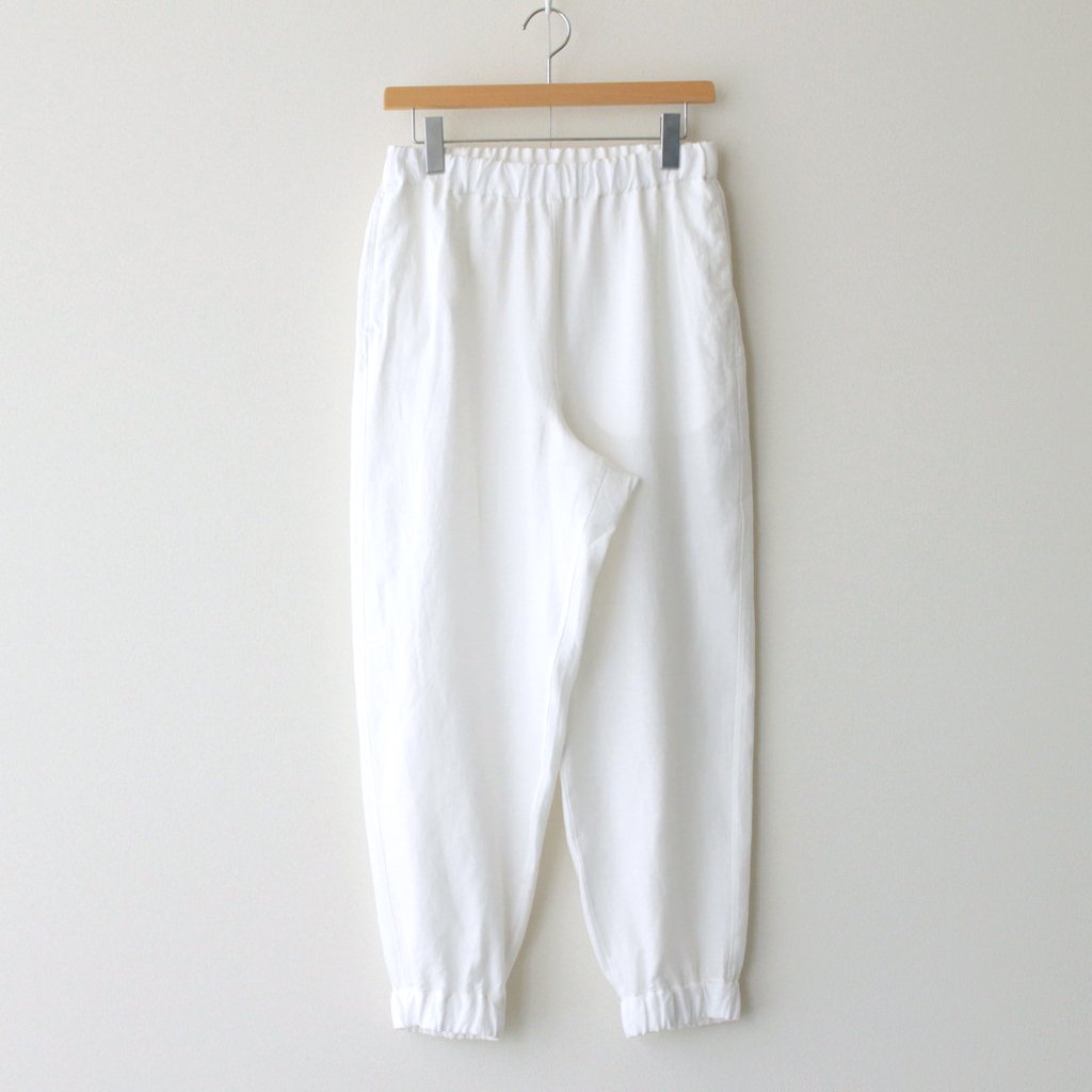 1/60 LINEN / TROUSERS #WHITE [SP2629-6] _ SP | エシュペー