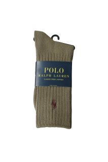 POLO RALPH LAUREN - Classic Crew Cotton Socks 