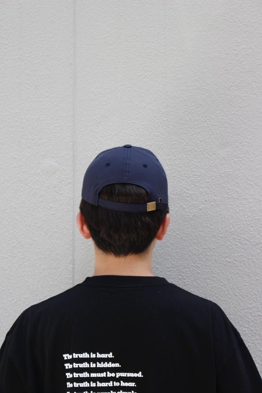 The New York times キャップ　ネイビー　新品未使用 1LDK SELECT - THE NEW YORK TIMES CAP ニューヨークタイムズ