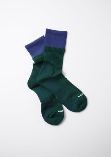 ROTOTO - Organic Cotton Double Layer Crew Socks 