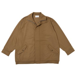 KANEMASA - High Gauge Milled Wool Loose Fit Drizzler Jacket 