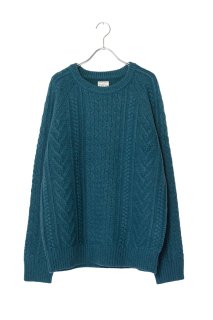 J.CREW - Rugged Merino Wool Cable Knit Sweater 