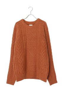 J.CREW - Rugged Merino Wool Cable Knit Sweater 
