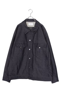 KANEMASA - Piece Dyeing Denim High Gauge Jersey Jacket 