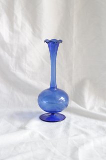 Vintage Flower Vase - 60s ~ 70s Lauscha Glass 