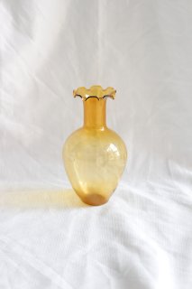 Vintage Flower Vase - 60s Lauscha Glass 