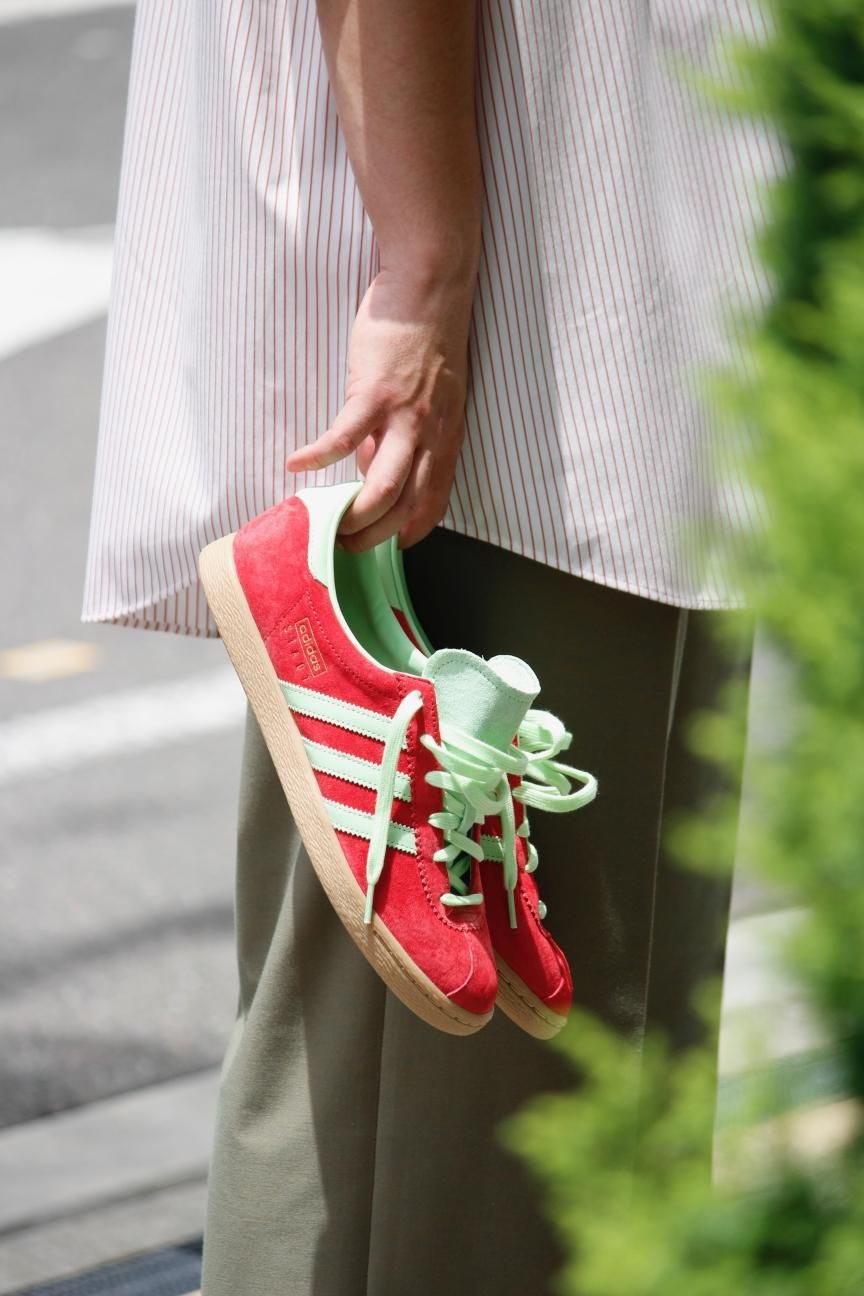 さぼてんさん★adidas ADA-06F グリーンM 80's デサント社 さぼてんさん☆adidas ADA-06F グリーンM 80's デサント社