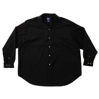 KANEMASA PHIL. - 46G Atomosphere Silk Blend Open Collar Shirt -