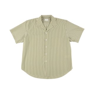 KANEMASA PHIL. - 46G Atmosphere Stripe Open Collar SS Shirt 