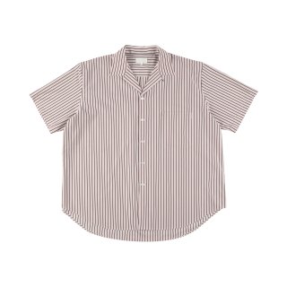 KANEMASA PHIL. - 46G Atmosphere Stripe Open Collar SS Shirt 