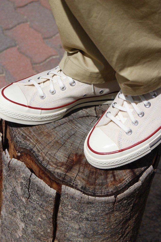 Converse CT70 PARCHMENT LOW CUT 生成り CT70 PARCHMENT LOW CUT