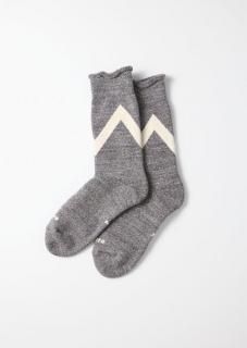 ROTOTO - Raffy Sweat Socks Zig Zag 