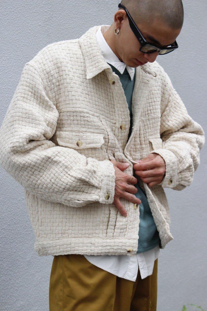ジャケット・アウター Nasngwam grid jacket Nasngwam. - Grid Jacket -