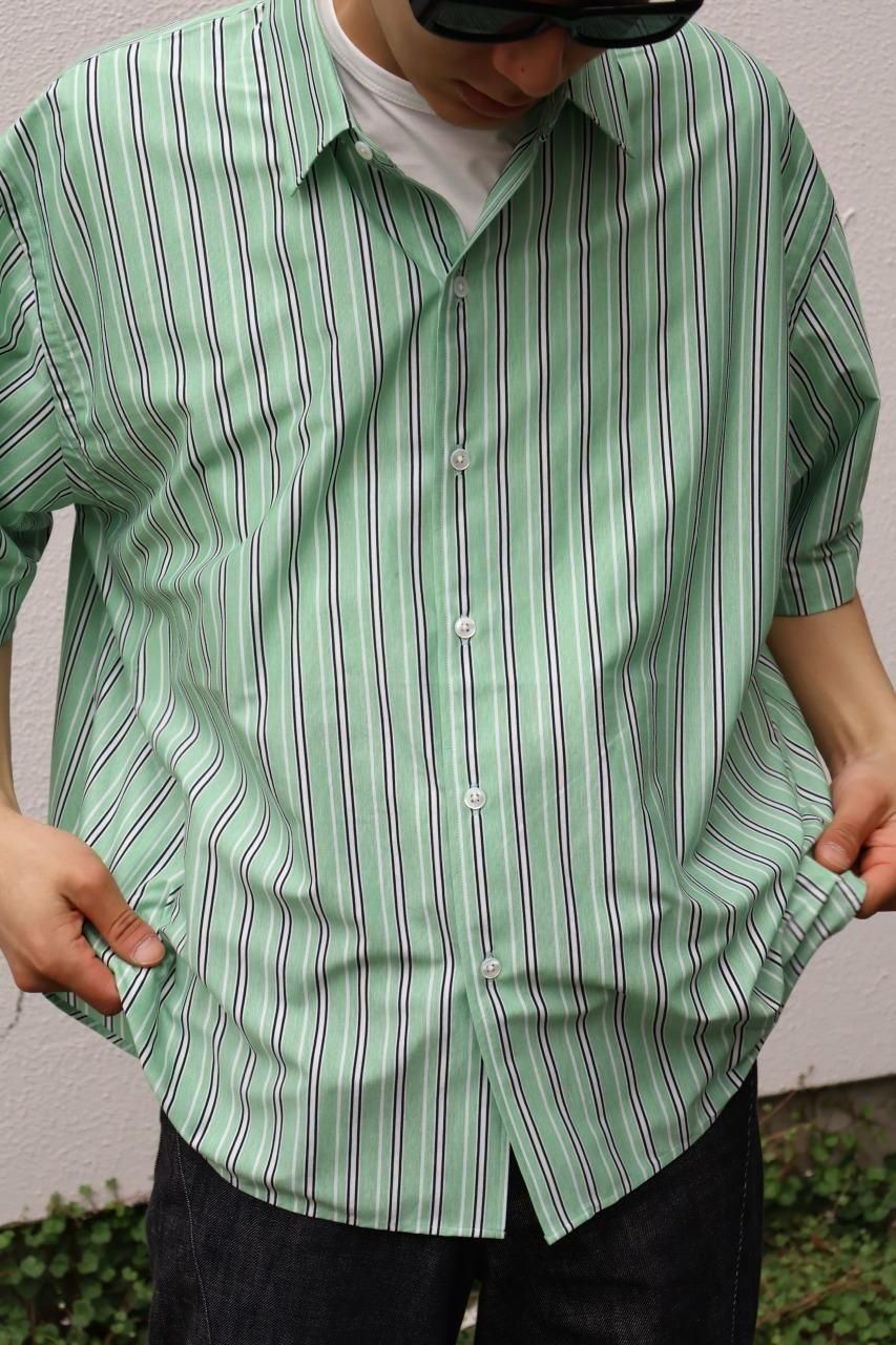 KANEMASA PHIL. - 46G Atmosphere Stripe S/S Shirt 