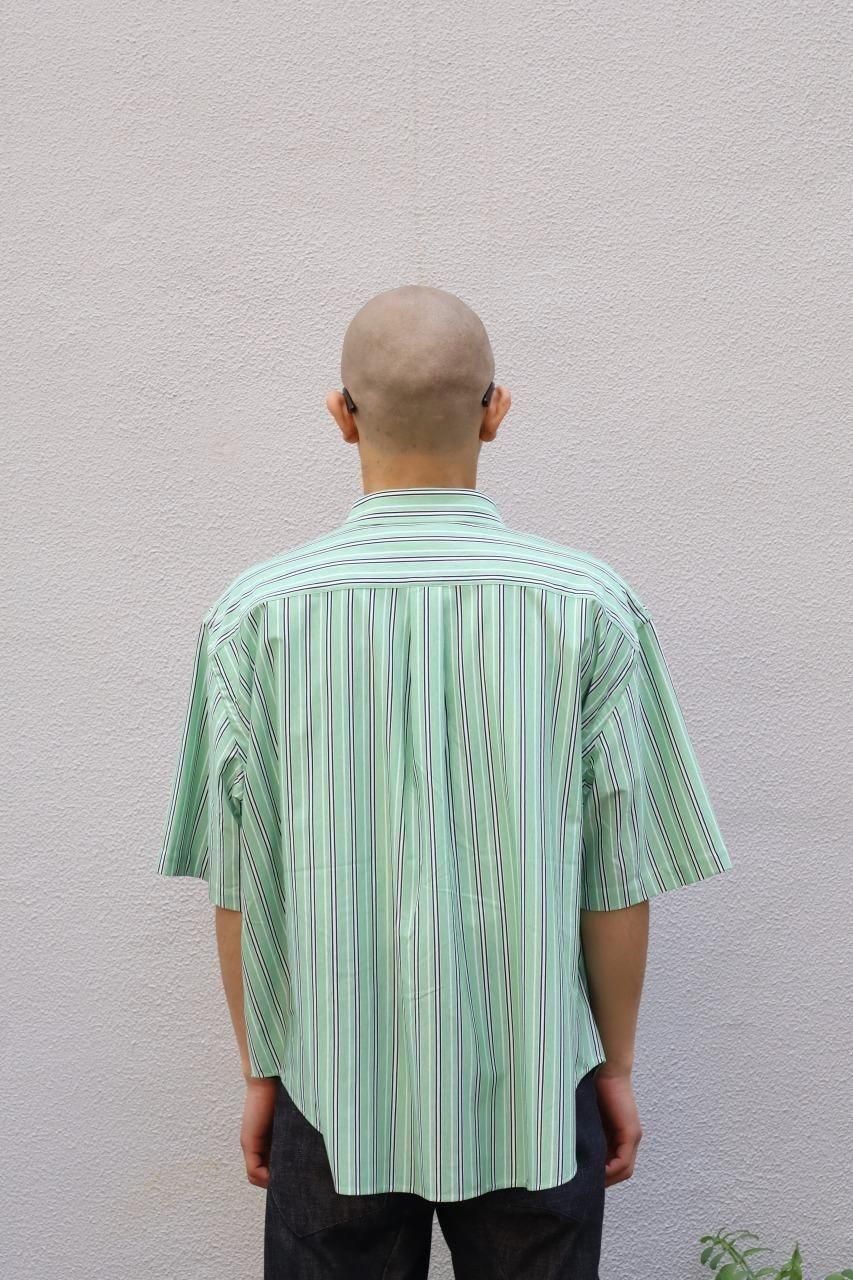 KANEMASA PHIL 46GAtmosphere Shirt カーキS 46G Atmosphere Stripe L/S Shirt - KANEMASA PHIL. WOMENS