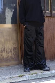 sulvam - Wide Velour Pants 