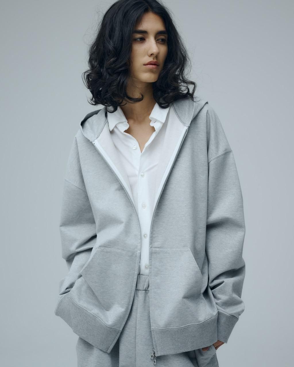 KANEMASA PHIL. - 36G Glittery Zip Hoodie 