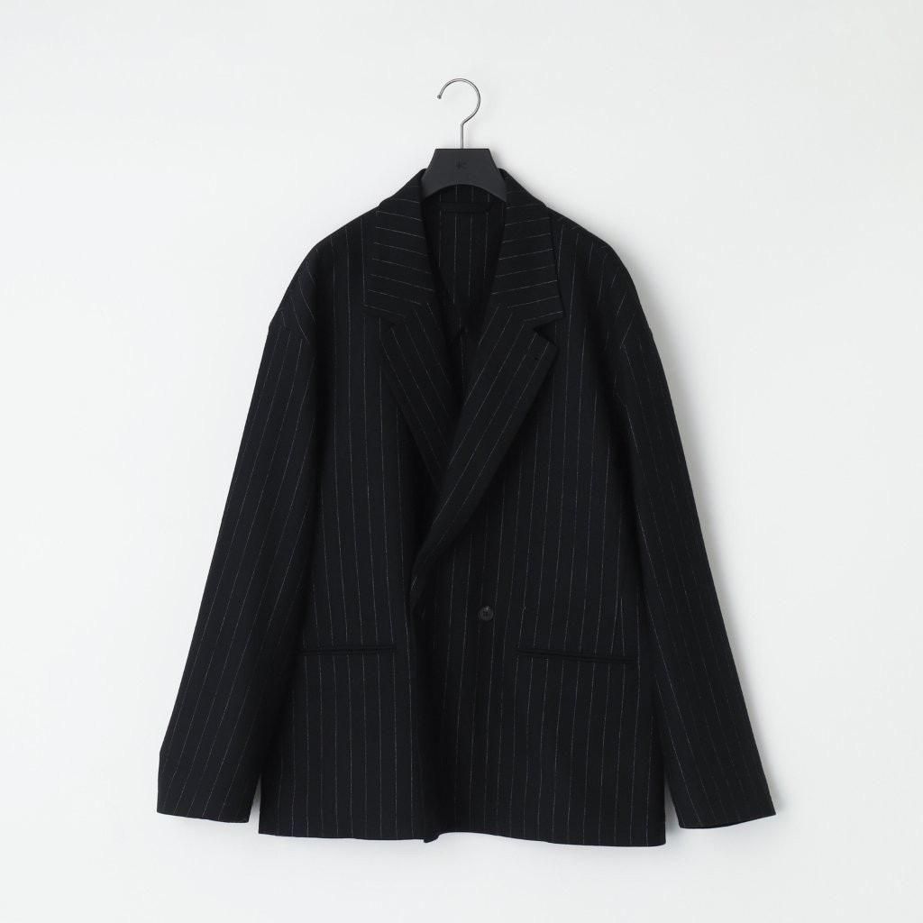 KANEMASA PHIL. - 36G Wool Stripe Double Jacket -