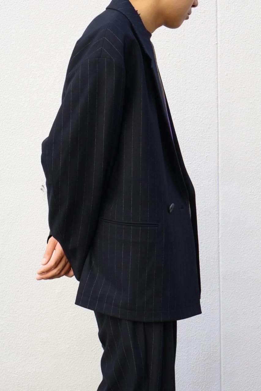 KANEMASA PHIL. - 36G Wool Stripe Double Jacket -