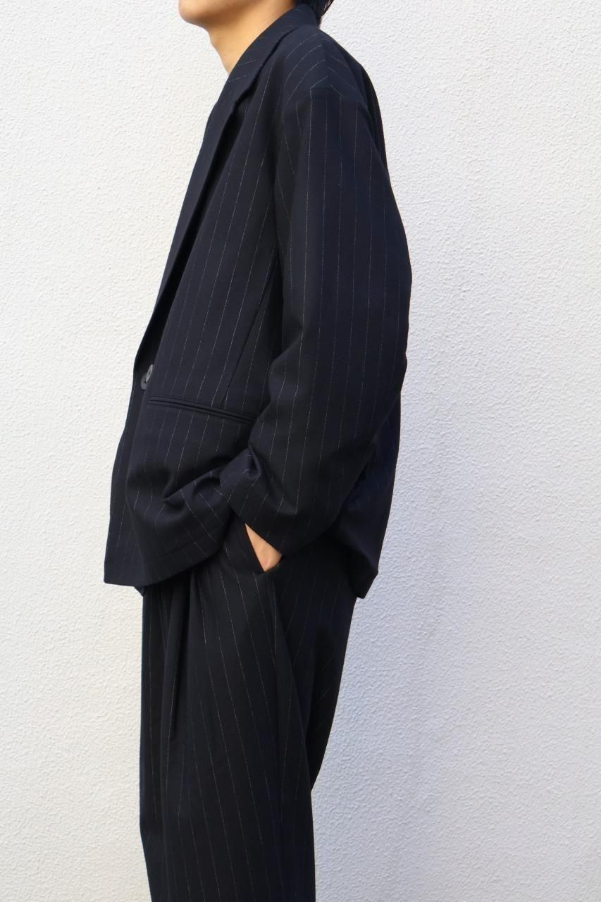 KANEMASA PHIL. - 36G Wool Stripe Double Jacket -