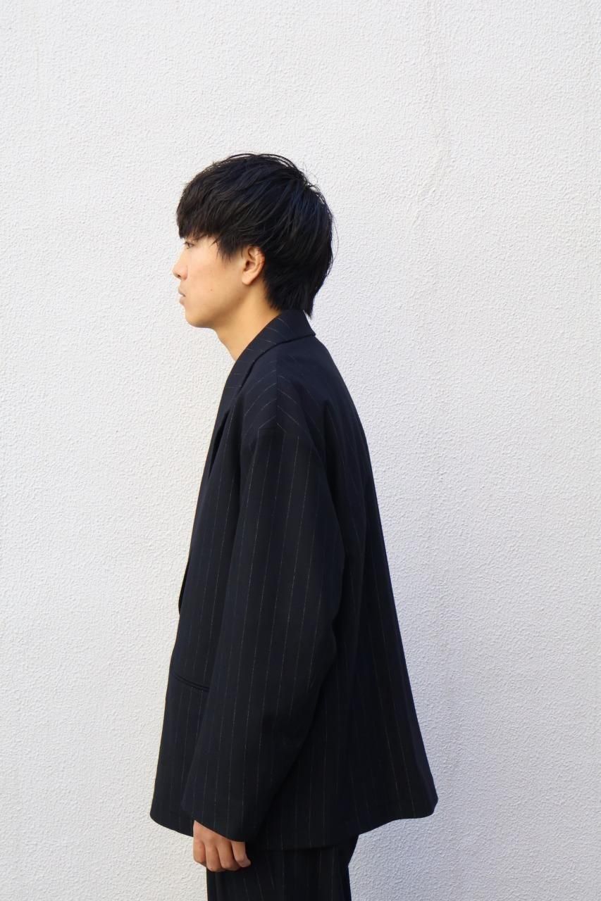 KANEMASA PHIL. - 36G Wool Stripe Double Jacket -